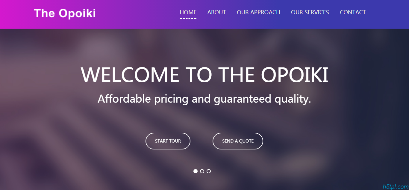 紫色大气设计网站模板是一款适合设计公司官网网站模板下载