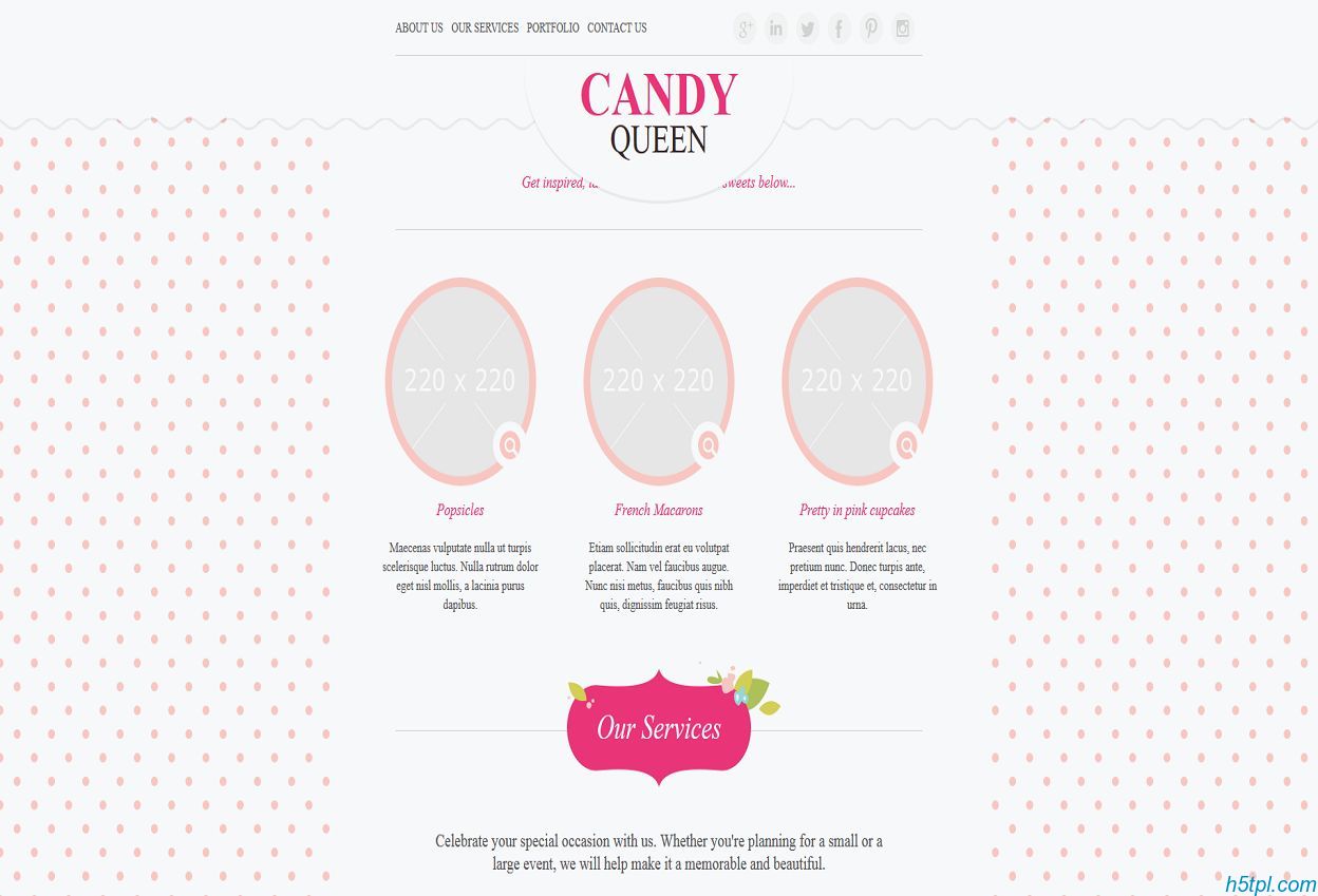 粉色恋爱交友企业网站模板是一款粉色可爱风格的html交友网站模板