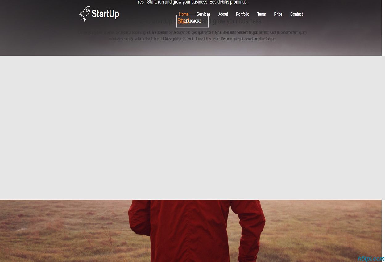 bootstrap单页面模板是一款适合科技公司单页网站模板下载