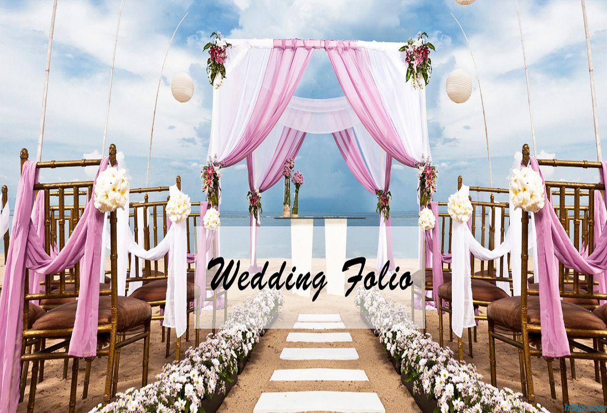 户外婚礼布置CSS网站模板是...