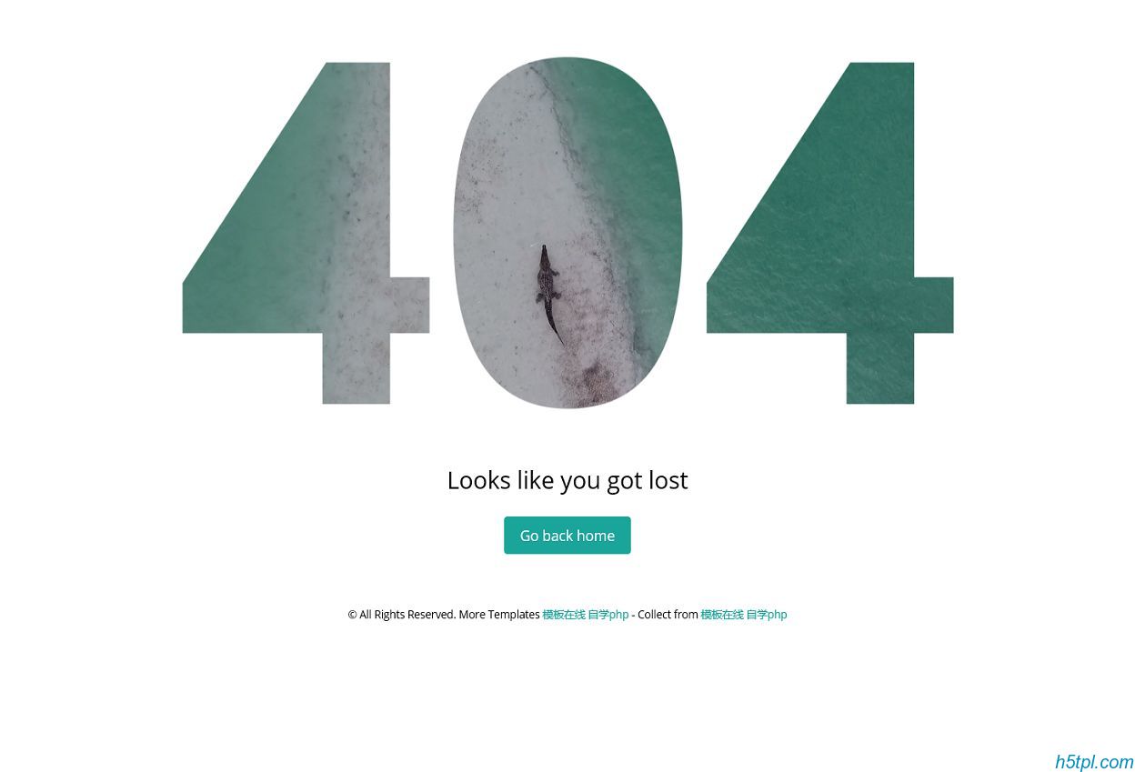 可爱有趣的404错误页面html...